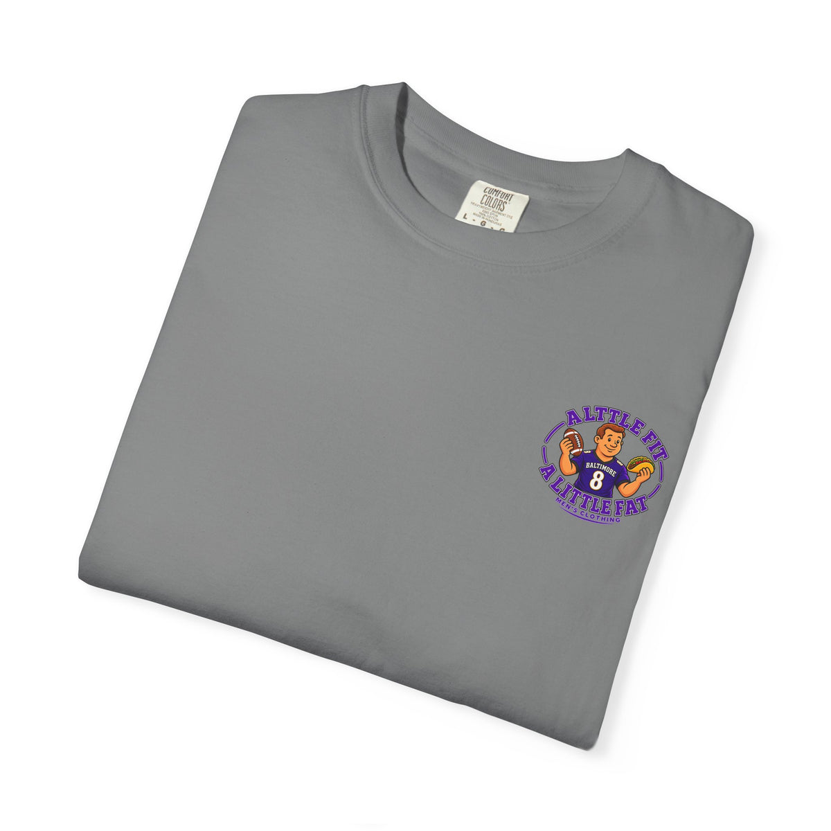 Pocket Graphic T-Shirt — "A Little Bit of Heaven" Bear Design