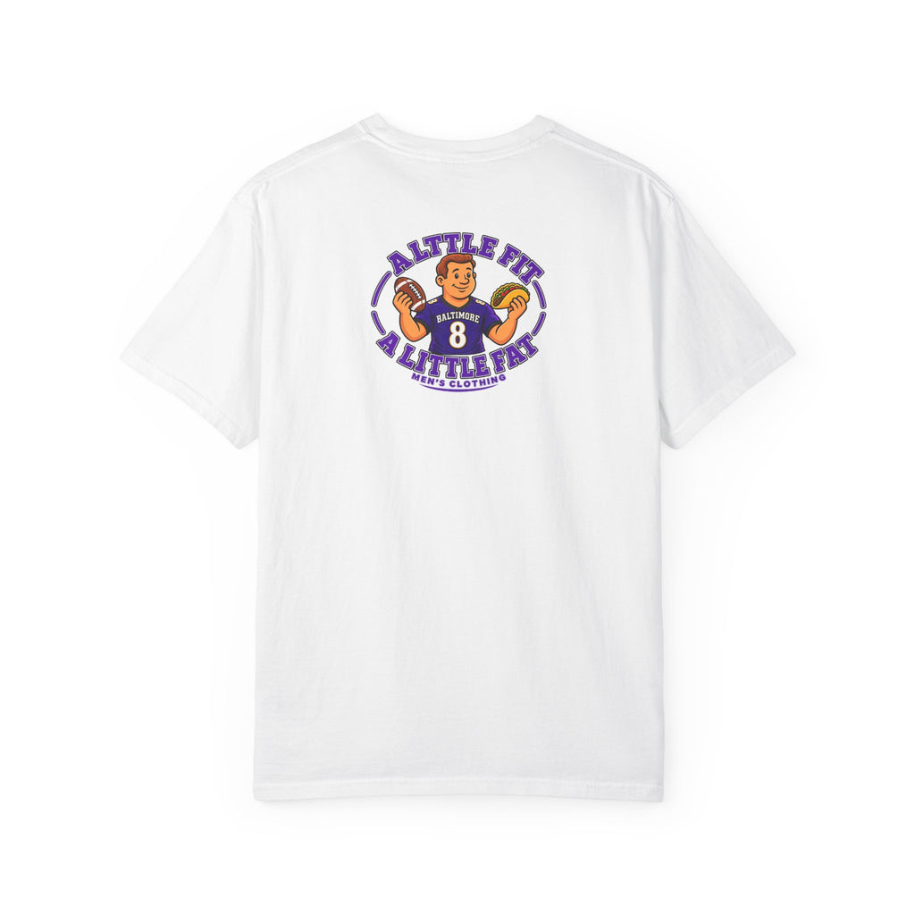 Football Tee — "A Little Fit A Little Fat"