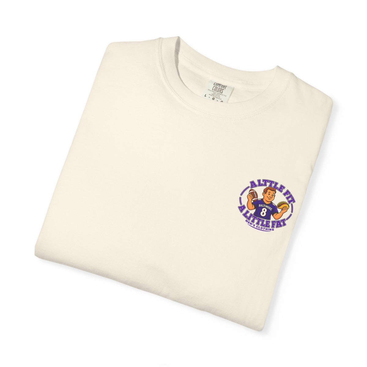 Pocket Graphic T-Shirt — "A Little Bit of Heaven" Bear Design