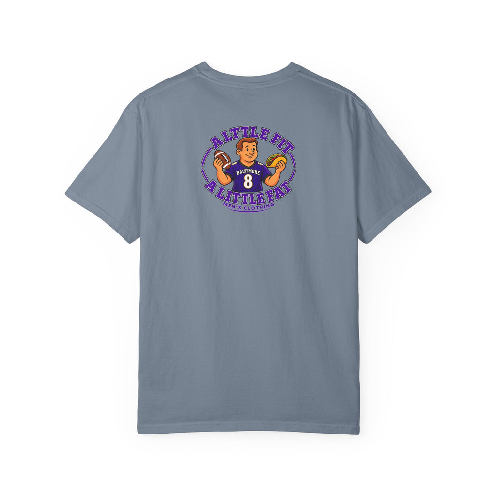 Football Tee — "A Little Fit A Little Fat"