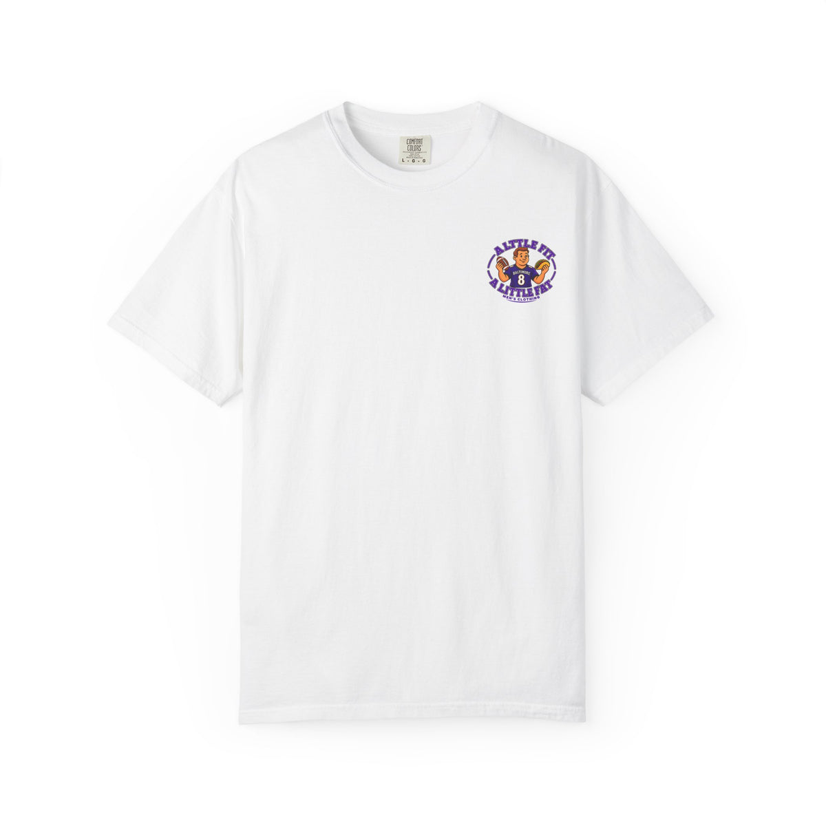 Pocket Graphic T-Shirt — "A Little Bit of Heaven" Bear Design