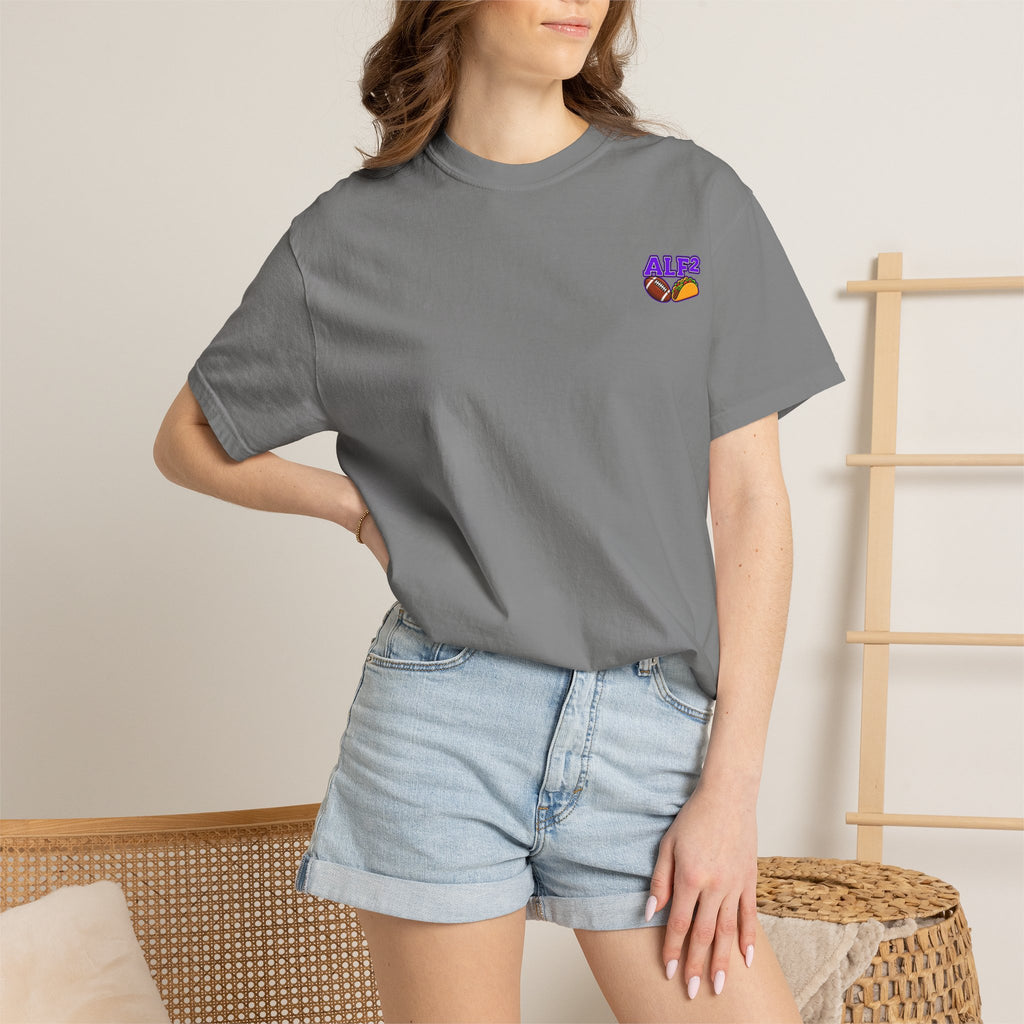 Football Tee — "A Little Fit A Little Fat"