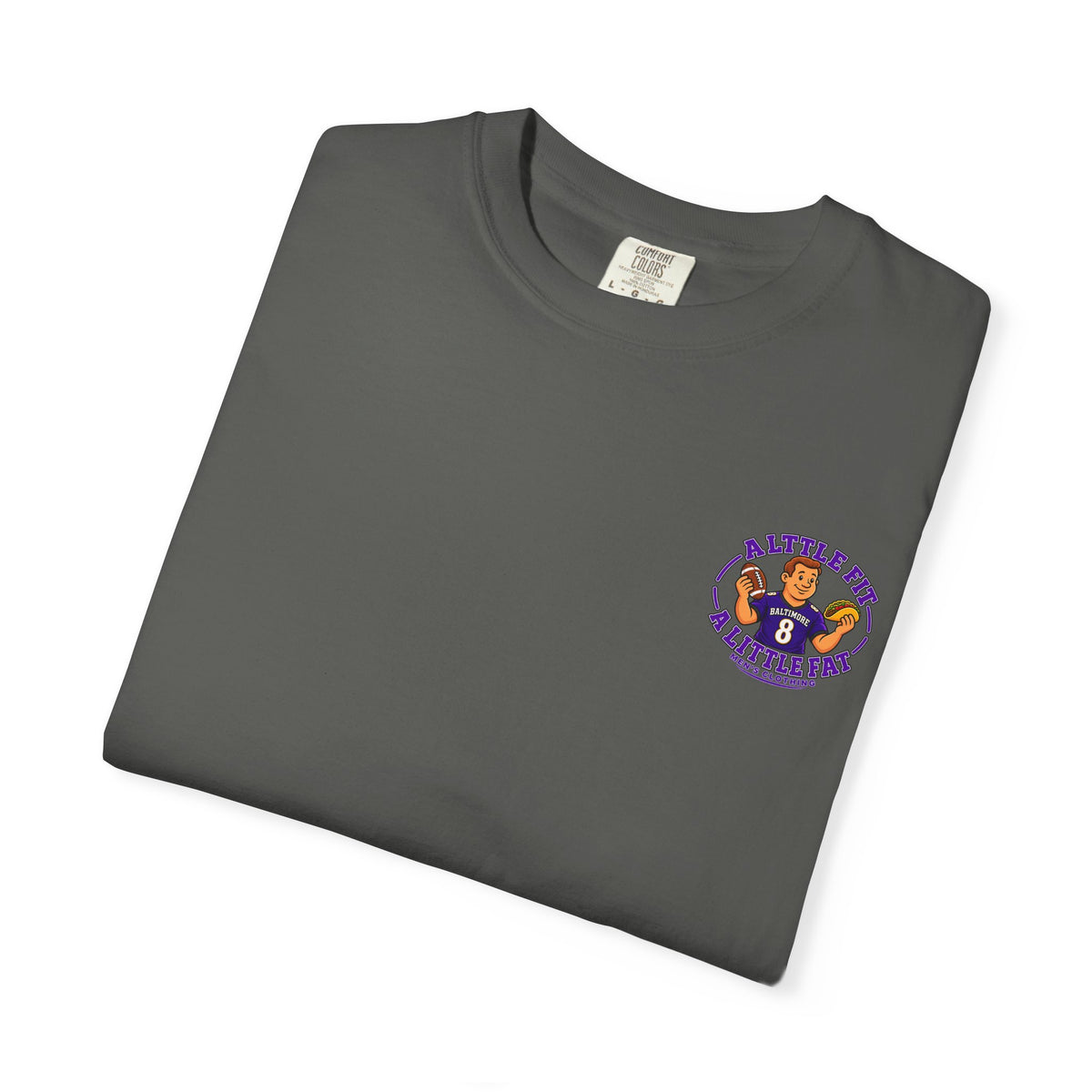 Pocket Graphic T-Shirt — "A Little Bit of Heaven" Bear Design