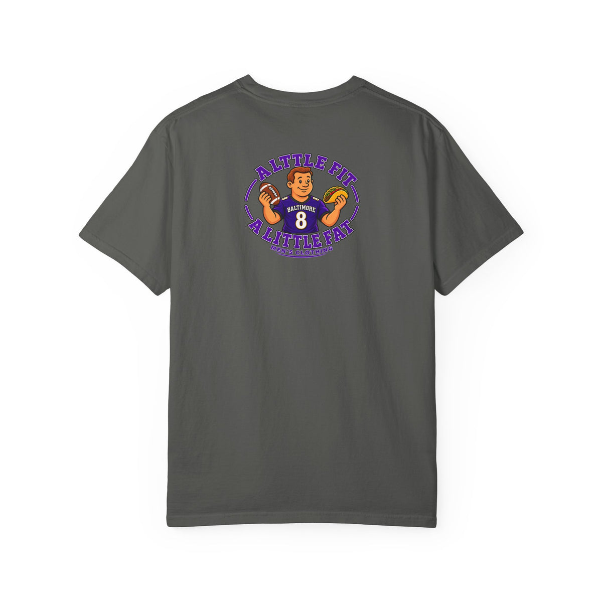 Football Tee — "A Little Fit A Little Fat"