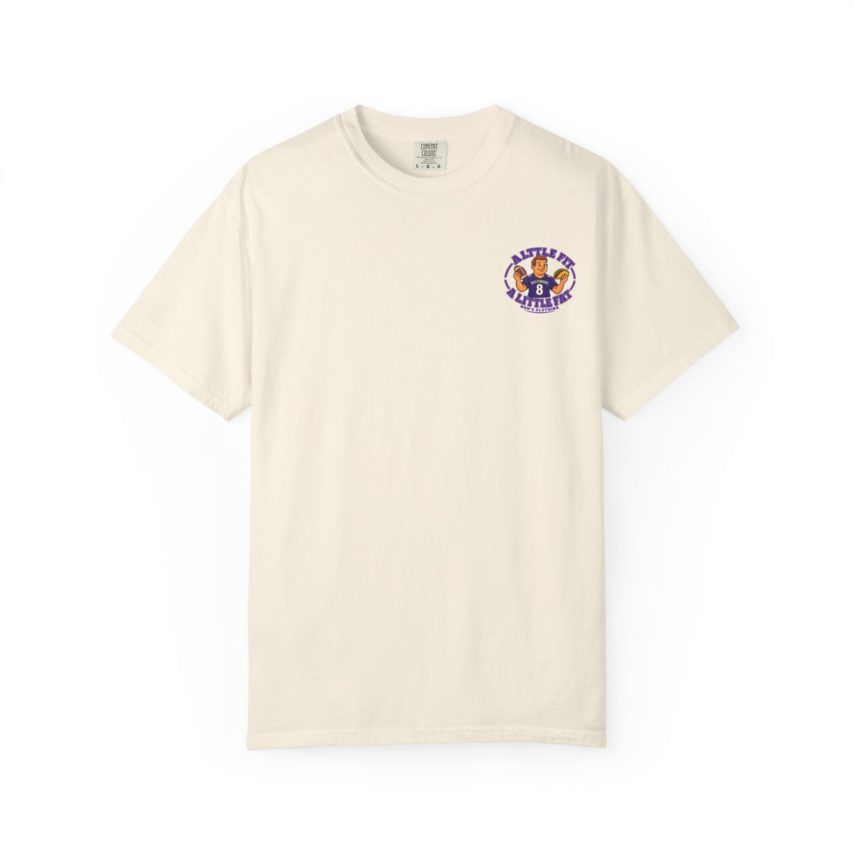 Pocket Graphic T-Shirt — "A Little Bit of Heaven" Bear Design