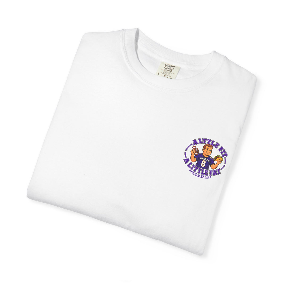 Pocket Graphic T-Shirt — "A Little Bit of Heaven" Bear Design
